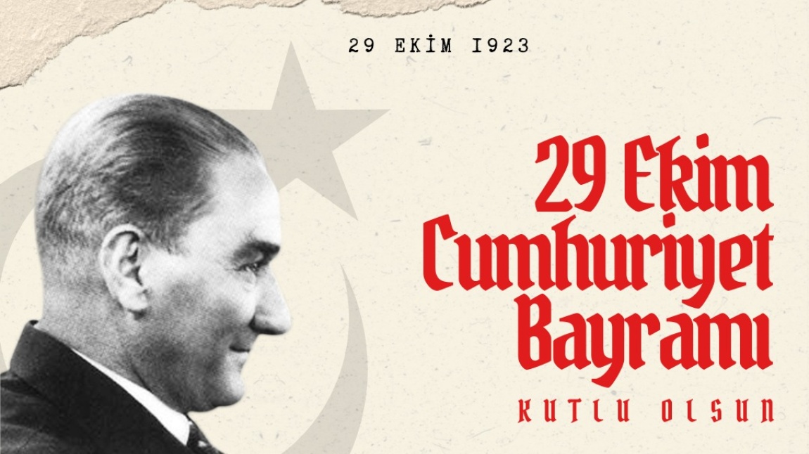 29 Ekim Cumhuriyet Bayramı 101. Yılında  Okulumuzda Coşku ile Kutlandı.